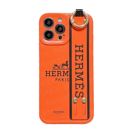 hermes iphone 14pro携帯ケース ハンドベルト付き