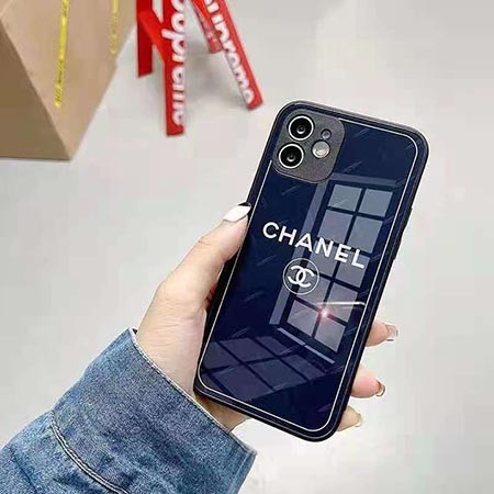 iphone12 mini シャネル風 携帯ケース 