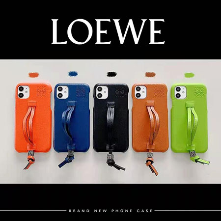 Loewe アイフォン 13promax/13mini保護ケース手首ストラップ付き