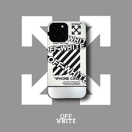 iphone13プロ 携帯ケース off white風 