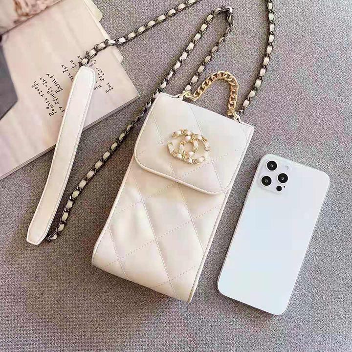 Chanel galaxys22ultra スマホケース レザー