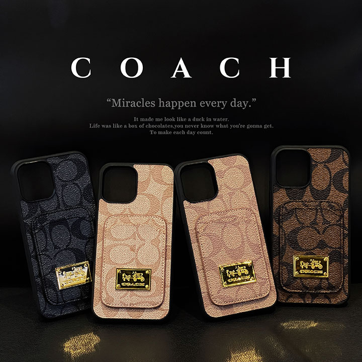 iphone 15 ultra カバー coach コーチ 